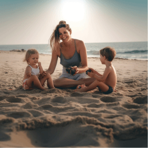 Family-at-the-beach