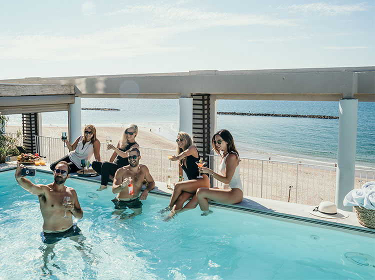Business team-building day in Tel-Aviv