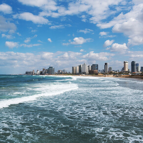 Tel-Aviv sea